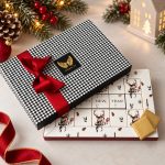 Kurumsal yılbaşı puzzle çikolata kutusu